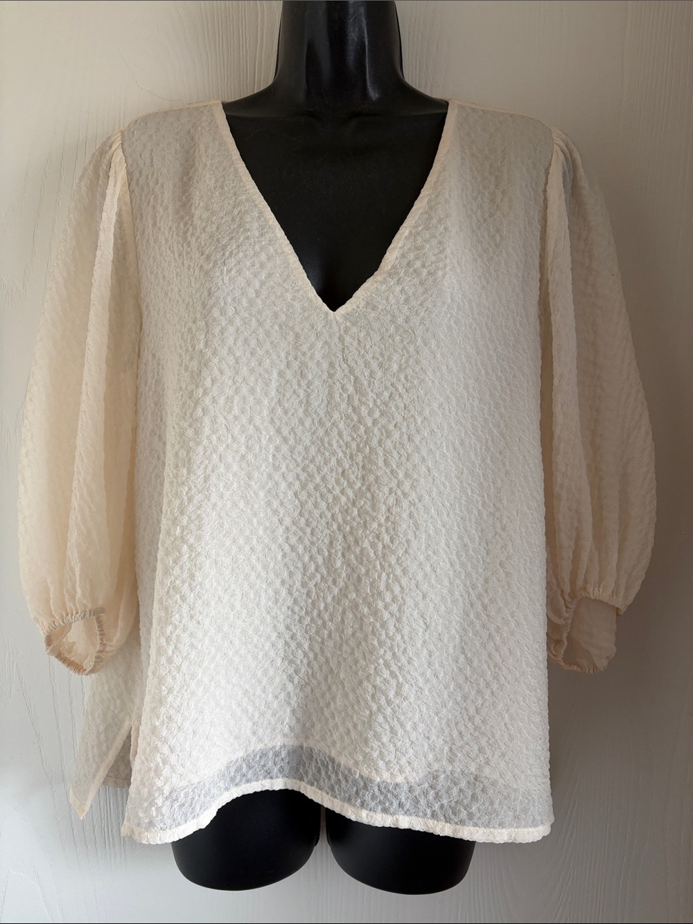 All Saints Crinkle Top